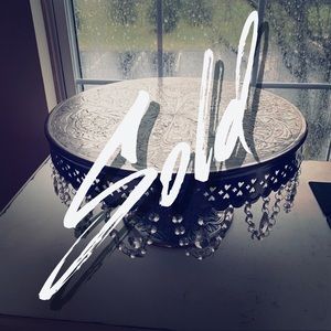 18” Crystal Cake Stand